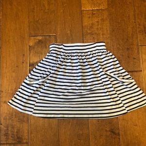 Zara striped skirt